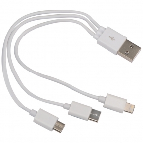 Kabel USB 3w1