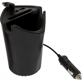 Ładowarka samochodowa USB do uchwytu na napoje, uchwyt do telefonu