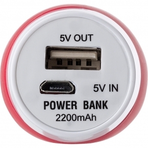 Power bank 2200 mAh, antystres
