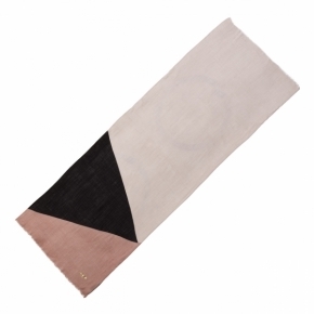 Scarf Beaubourg Pink & Black