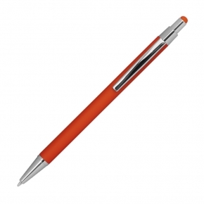 Długopis metalowy, gumowany