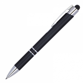 Długopis plastikowy touch pen z podświetlanym logo WORLD