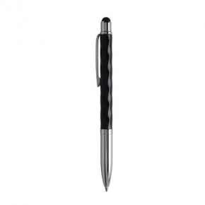 Długopis z touchpenem `Torsade Pad Black`