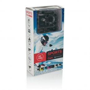 Kamera sportowa HD z 11 akcesoriami