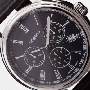 Zegarek z chronografem LUCA BLACK