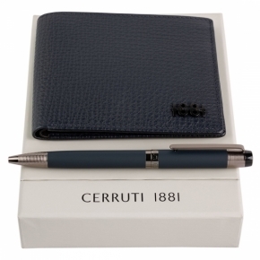 Set CERRUTI 1881 (ballpoint pen & wallet)