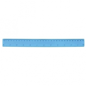 30cm flexible ruler with printed scale