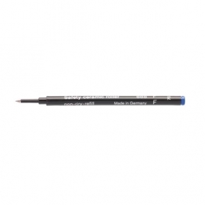 Roller pen with german refill, blue ink