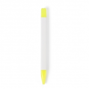 Zestaw piśmienny, ołówek, zakreślacz i długopisy