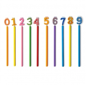 Ołówek `cyfry`
