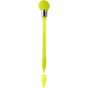 Długopis `żarówka` z zatyczką